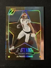 Ja'Marr Chase 2022 Panini Zenith Z Stars card