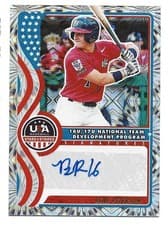 2025 Panini Stars & Stripes 16U/17U National Team Signatures Beau Peterson #NTS-BP card