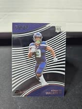 Kenneth Walker III 2022 Panini Chronicles Clear Vision Rookies card