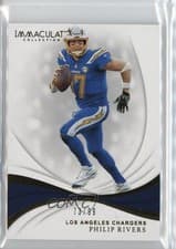 Philip Rivers 2019 Panini Immaculate Collection card