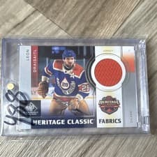 2024-25 SP Game Used 2023 Heritage Classic Fabrics Leon Draisaitl #HCF-3 card