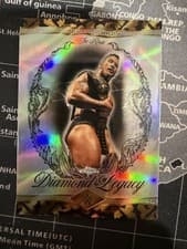 The Rock 2026 Topps Chrome WWE The Rock Diamond Legacy card