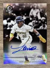 2025 Bowman Draft Achromatic Autographs Luis Peña #AA-LP card