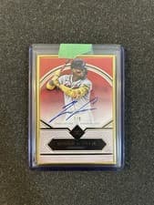 2025 Topps Definitive Collection Framed Autograph Collection Ronald Acuña Jr. #FAC-RA card