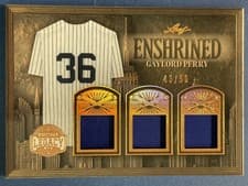 2025 Leaf Bronx Legacy Enshrined Gaylord Perry #E-5 card