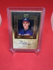 2025 Topps Gilded Collection Gold Framed Hall of Fame Autographs Tom Glavine #HAFA-TG