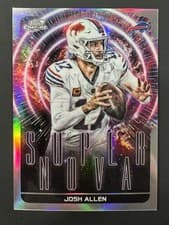 2025 Topps Cosmic Chrome Supernova Josh Allen #SPN-13 card