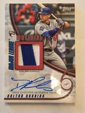 2025 Topps Update Major League Material Autographs Dalton Rushing #MMAU-DR card