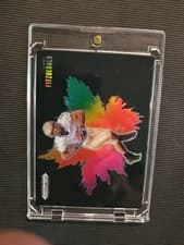 Larry Fitzgerald 2025 Panini Prizm Draft Picks Black Color Blast card