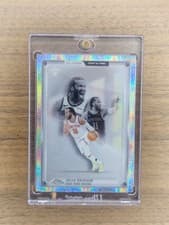 Jalen Brunson 2025-26 Topps Chrome Glass Canvas card