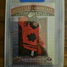 2025-26 Tim Hortons Team Canada Olympic Hockey Maple Leaf Immortals Marie-Philip Poulin #ML-4 card