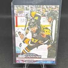 Sidney Crosby 2025 Upper Deck UD Canvas card