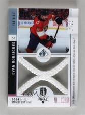 2024-25 SP Game Used 2024 Stanley Cup Playoffs Net Cord Relics Evan Rodrigues #SCN-ER card