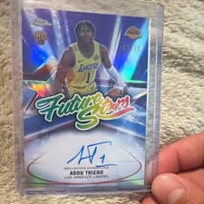 2025-26 Topps Chrome Future Stars Autographs Adou Thiero #FS-AT card
