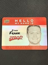 2025-26 Upper Deck MVP Hello My Name Is Stickers Ethen Frank #HNI-4 card