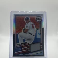 2025 Panini Stars & Stripes USA Materials Paul Skenes #USA-PS card