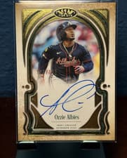 2026 Topps Tier One Tier One Talent Autographs Ozzie Albies #T1TA-OA card