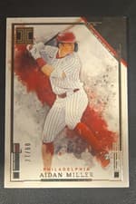 Aidan Miller 2025 Panini Impeccable Base Set card