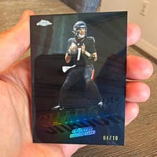 2025 Topps Chrome Shadow Etch CJ Stroud #SE-6 card