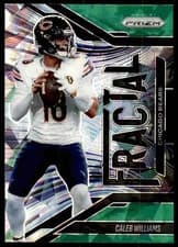 2025 Panini Prizm Fractal Caleb Williams #4 card