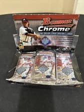 Retail Box 2001 Bowman Chrome card