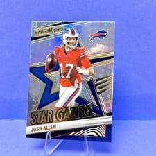 Josh Allen 2025 Panini Revolution Star Gazing card