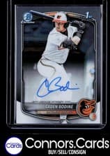 2025 Bowman Draft Chrome Prospect Autographs Caden Bodine #CPA-CB card