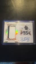 2025 Panini Flawless Patch Autographs Greg Lloyd #58 card