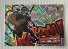 2025 Panini Absolute Kaboom! Horizontal Bijan Robinson #21 card