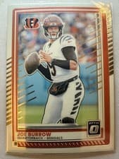 Joe Burrow 2025 Panini Donruss Optic card