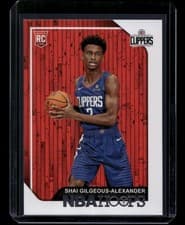 Shai Gilgeous-Alexander 2018 Panini Hoops card