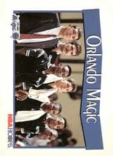 Orlando Magic 1991-92 Hoops Base Set card