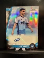 Liel Abada 2024 Topps Chrome MLS Autograph card