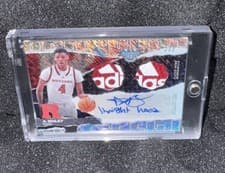 2024-25 Bowman's Best University Prospect Dual Relic Autographs Ace Bailey #PDRA-AB card