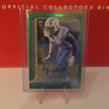 2025 Topps Chrome Retail Rookie Autographs Kyle Kennard #RRA-KK card