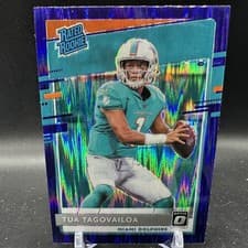 Tua Tagovailoa 2020 Panini Donruss Optic card