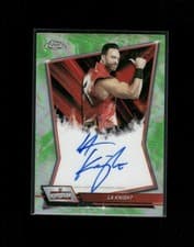 2026 Topps Chrome WWE Red Brand Autographs LA Knight #RBA-LAK card