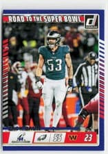 2025 Donruss Road To The Super Bowl Conference Championship Zack Baun #1 card