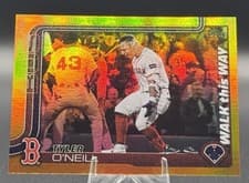 2025 Topps Walk This Way Tyler O’Neill #WTW-10 card