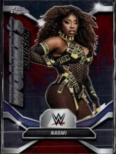2026 Topps Chrome WWE Women's Division Naomi #WDV-32 card