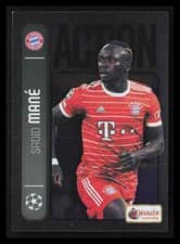 Sadio Mane 2022 Topps Merlin Heritage 98 UEFA card