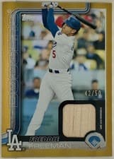 2025 Topps Real One Relics Freddie Freeman #239 card