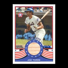 2025 Topps Heritage Bicentennial Relics Joe Torre #BR-JT