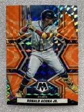 Ronald Acuna Jr. 2022 Panini Mosaic card