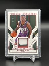 Michael Redd 2024 Panini National Treasures Timeless Treasures Materials card
