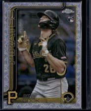 2025 Topps Chrome Logofractor Edition Base Set Billy Cook #273 card