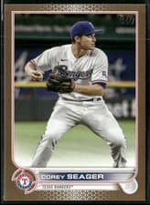 Corey Seager 2022 Topps Update card