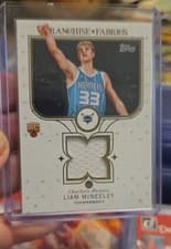 2025-26 Topps Franchise Fabrics Liam McNeeley #FF-LM card