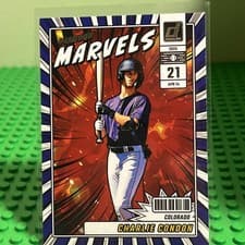 2025 Donruss Diamond Marvels Charlie Condon #7 card