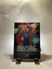 2025-26 Topps Cosmic Chrome First Flight Signatures Chaz Lanier #FF-CL card